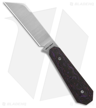 Jack Wolf Knives Midnight FIXedc Fixed Blade Knife Purple Haze FC (3