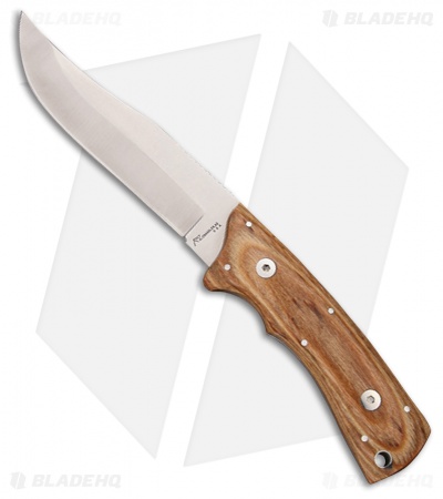 Katz Knives Lion King Premium 300 Yukon Fixed Blade Blonde Ashwood (5.5
