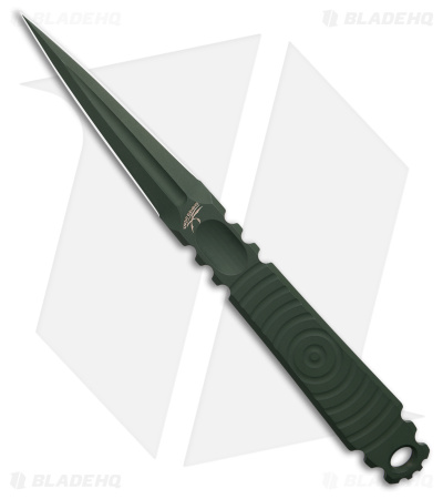 Knight Elements D/E OSS Dagger Fixed Blade Knife Green (3" Green)