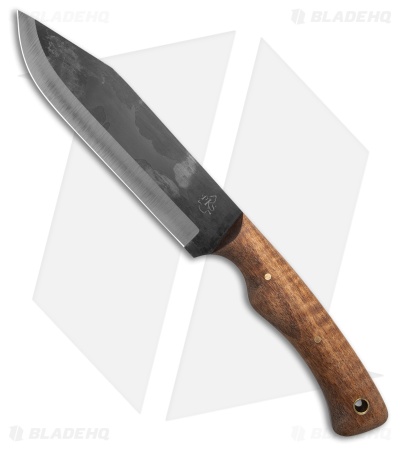 Pathfinder Knives Grizzly Fixed Blade Knife W/Leather Sheath (5.75")