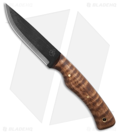 Pathfinder Knives Scorpion Fixed Blade Knife W/Leather Sheath (4.25")