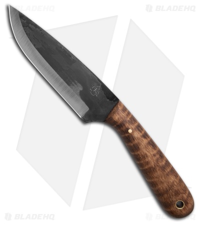 Pathfinder Knives Survival Fixed Blade Knife W/Leather Sheath (4.75")