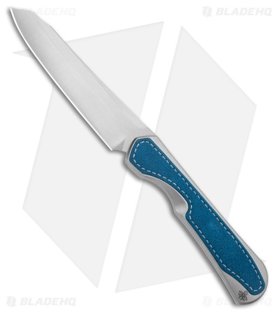 Piratech Fixed Blade Knife Zirconia Ceramic BB Ti (3.9" Satin) KFB01