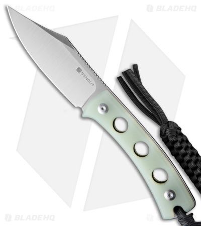 SENCUT Waxahachie Fixed Blade Knife Natural G-10 (3.7" Satin) SA11B