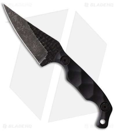 Stroup Knives Mini Mod 1 Fixed Blade Knife Black G-10 (6.75" Acid Wash)