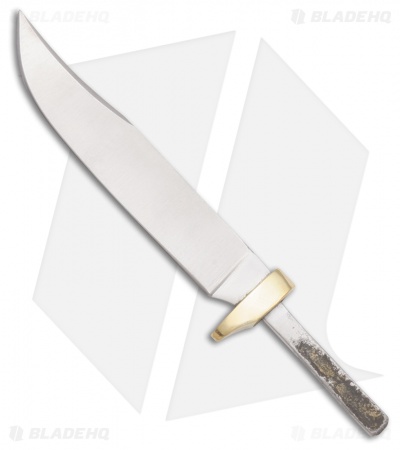 Tallen Mini Hunter Clip Point Fixed Blade Knife Blank (3.5" Satin) BL-004