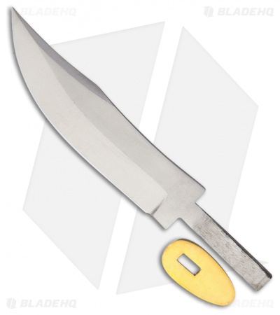 Tallen Zorro Skinner Clip Point Fixed Blade Knife Blank (4.25" Satin)