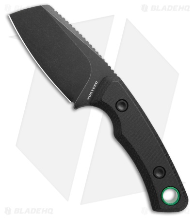 Vosteed Marmoset Fixed Blade Knife Black Micarta (2.2" Black SW)