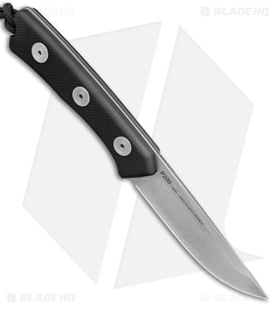 Acta Non Verba Knives P200 Fixed Blade Black G-10 - Blade HQ