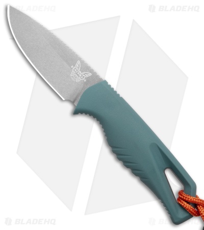 Benchmade Intersect MagnaCut Fixed Blade Knife Blue (2.7" Stonewash) 18050
