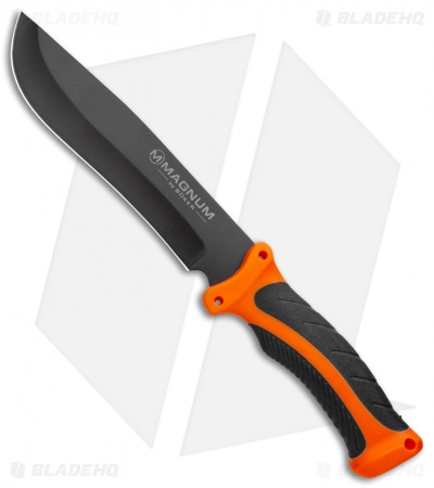 Boker Magnum FFB Fixed Blade Knife Orange Plastic (7.25