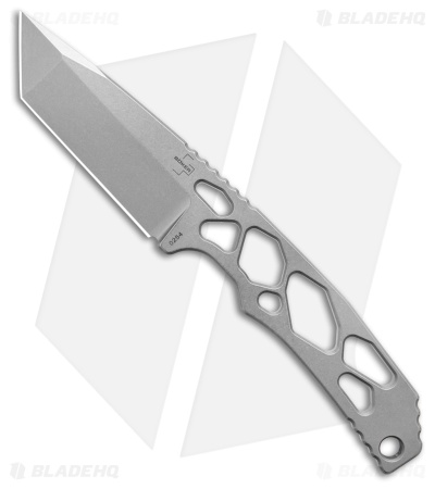 Boker Superlight Tanto Fixed Blade Knife Gray Steel (2.9" Satin)