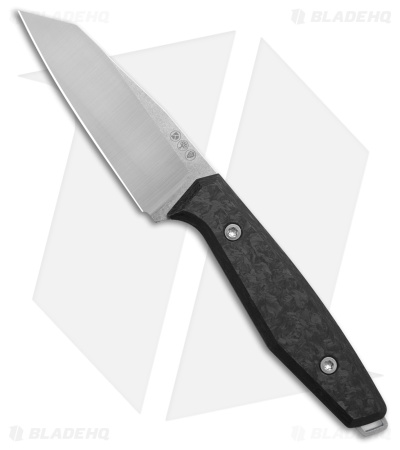 Boker AK1 MagnaCut Fixed Blade Knife Black Marbled Carbon Fiber (3.1" Satin)