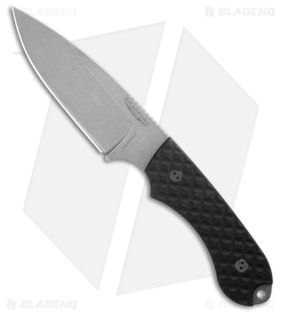Bradford Knives Guardian 4.2 Fixed Blade Knife Black G-10 (4.9