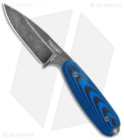 Bradford Knives Guardian3.5 Fixed Blade 3D Black/Blue (3.75