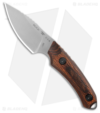 Buck 662 Alpha Scout Fixed Blade Knife Walnut (2.8" Satin) 0662WAS