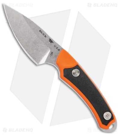 Buck 662 Alpha Scout Select Fixed Blade Knife Orange/Black