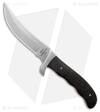 Buck Knives 402 Akonua 2024 Legacy Collection Fixed Blade Knife Black Micarta