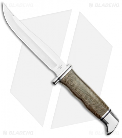 Buck Pathfinder Pro Fixed Blade Knife Green Micarta (5.00