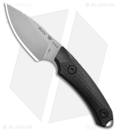Buck 662 Alpha Scout Elite MagnaCut Fixed Blade Knife Black G-10 (2.9" Satin)