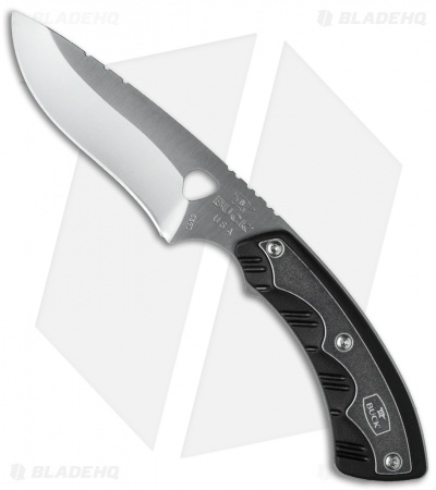 Buck 537 Open Season Skinner Knife Black (4.5" Satin) 0537BKS