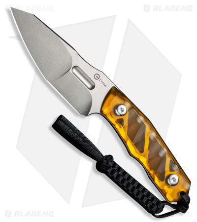 CIVIVI Propugnator Fixed Blade Knife Yellow Ultem (4.1