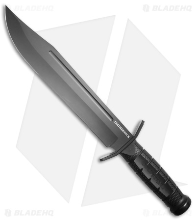 Cold Steel Leatherneck Bowie Fixed Blade Knife (10.5" Black)