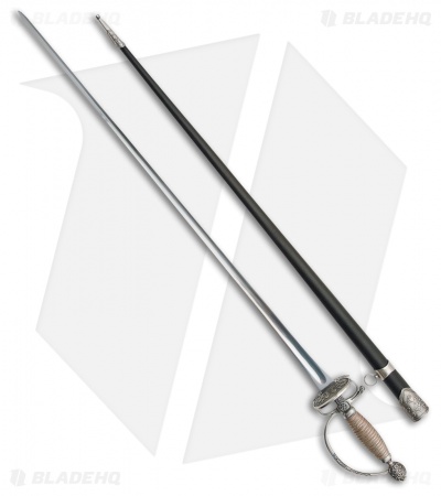 Cold Steel Small Sword w/ Leather Scabbard (30.75
