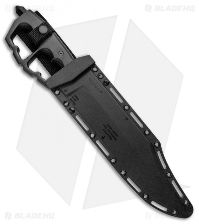 Cold Steel Chaos Bowie - Trench Knife | Black | Blade HQ