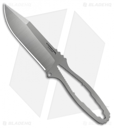 Condor Biker's Knife Fixed Blade (4.75" Bead Blast) CTK803-4.72HC