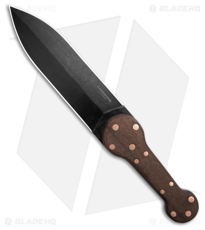 Condor Trade Dag Fixed Blade Knife Walnut Wood (7.9" Black)