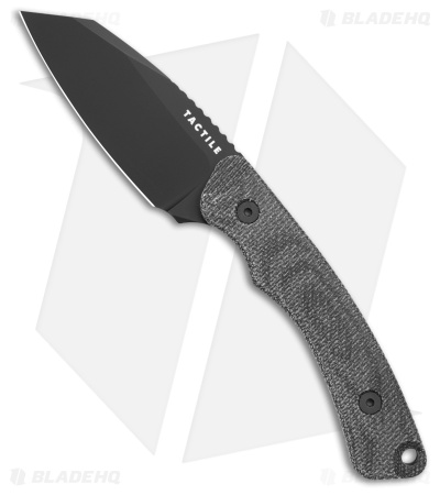Tactile Knife Co. Redhawk Fixed Blade Knife Black Micarta (3" Black) Kydex