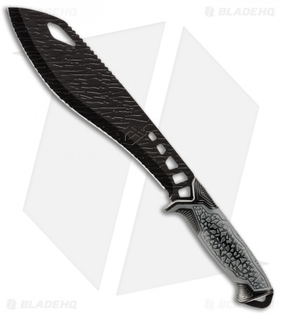 Gerber Versafix Pro 14" Machete Fixed Blade Knife Gray (9" Black ) 31-003471