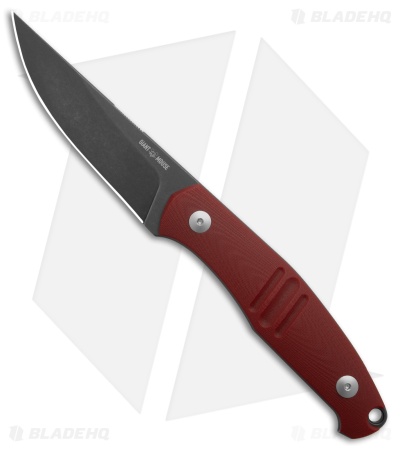 GiantMouse Jens Anso GMF2 Fixed Blade Knife Red G-10 (3.6