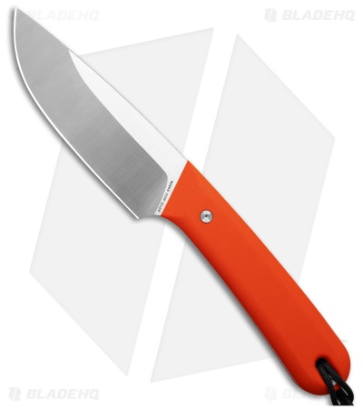The James Brand Hell Gap Fixed Blade Knife Orange G-10 (3.6