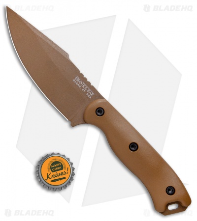 Ka-Bar Becker Harpoon Fixed Blade Knife Tan - Blade HQ