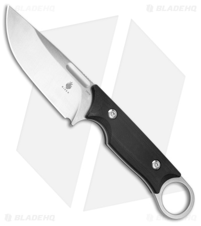 Kizer Cabox Fixed Blade Knife Black G-10 (3.4" Satin 154CM) 1048C1