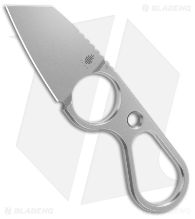 Kizer Bowtie Fixed Blade Neck Knife D2 Steel (Stonewash D2) 1061A1