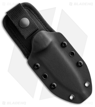 LionSteel Knives Kydex Sheath for M4 Drop Point Fixed Blade Knife (Black)