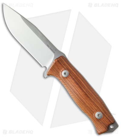 LionSteel M5 Fixed Blade Knife Santos Wood (4.5" Satin)