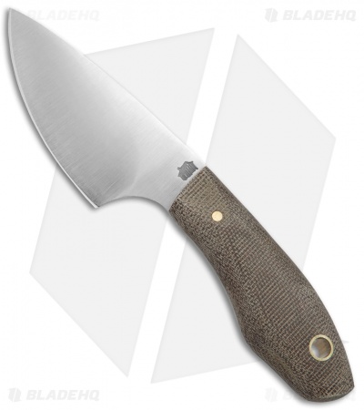 LT Wright JX3 Fixed Blade Knife Matte Green Micarta (3.25" Satin)