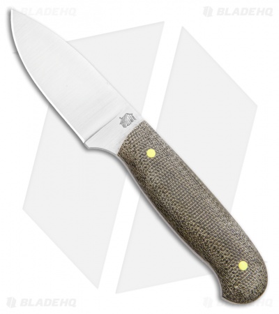 LT Wright Knives Patriot Fixed Blade Green Micarta Matte (2.5