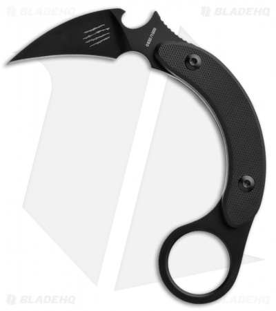 Max Knives KaramDrink Neck Knife Bottle Opener (Black) Bastinelli Design