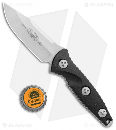 Microtech Socom Alpha Mini S/E Knife | Black SW - Blade HQ