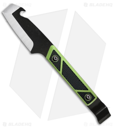SOG HQ Compound Tac-Pry Fixed Blade Tool Black/Green Polypropylene (4.4" 2 Tone)