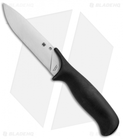 Spyderco Zoomer Fixed Blade Knife Black G-10 (5.2" Satin) FB42GP