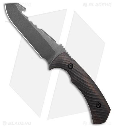 Toor Knives Egress Outlaw Fixed Blade Knife  (4.875" Black)