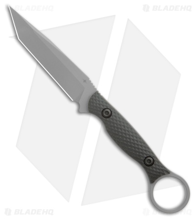 Toor Knives Serpent Tanto Fixed Blade Knife Arid G-10 (3.9" Tan)