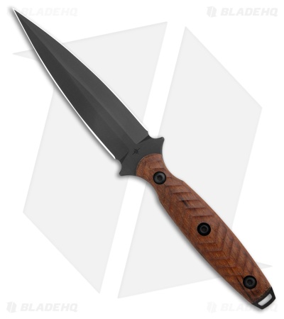 Toor Knives Specter Dagger Fixed Blade Knife Granadillo (4.75