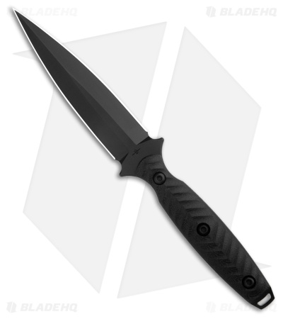 Toor Knives Specter Dagger Fixed Blade Knife Shadow Black (4.75